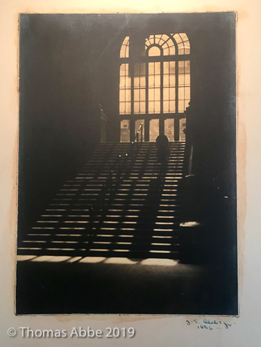 Unknown Interior with Stairs 1936